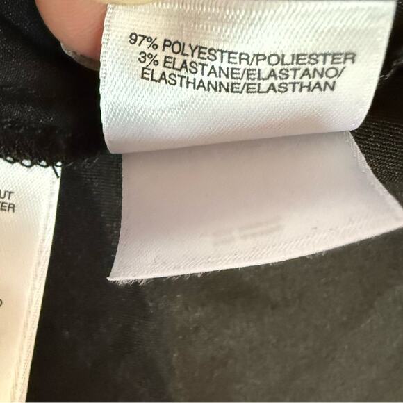 RACHEL Rachel Roy Women's Bree Satin Midi Dress Black Sz M - Picture 7 of 7